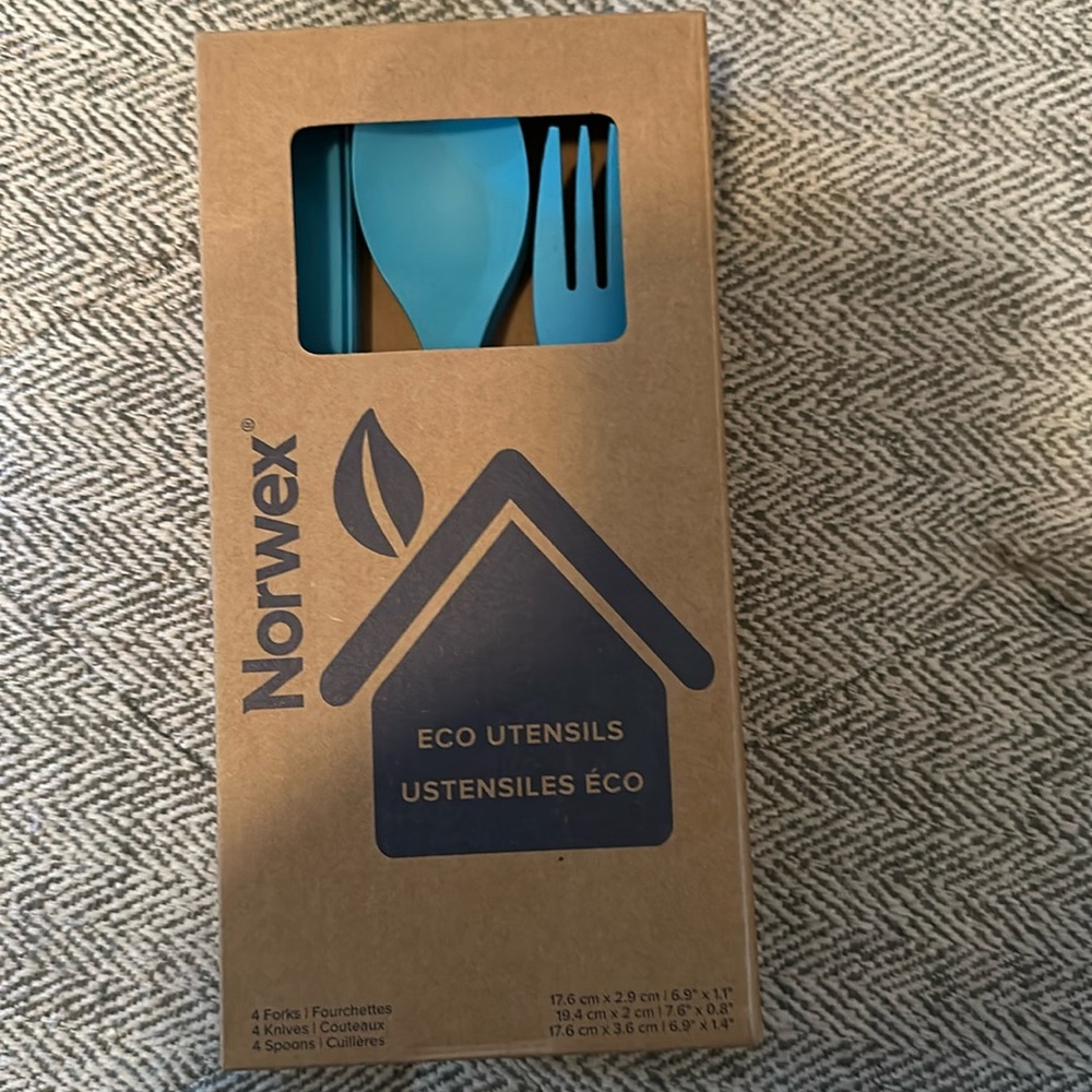 Norwex Eco Utensils NWT- teal